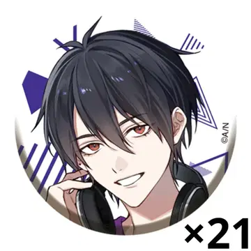 니지페스 2023 클래스 T셔츠 유메오이 카케루 캔뱃지 바이올렛 니지산지