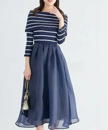 tocco closet 오프숄더 도킹 원피스