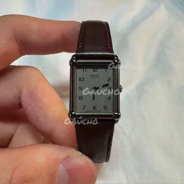 [ 새 배터리 ] SEIKO 렉탱귤러 스퀘어 빈티지 tank 새상품급