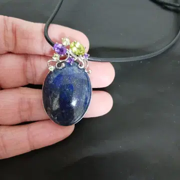 라피스 라줄리 925 목걸이