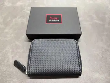 노이인테레세 샤텐 동전 지갑 카본 스타일 레드 내부 박스 포함