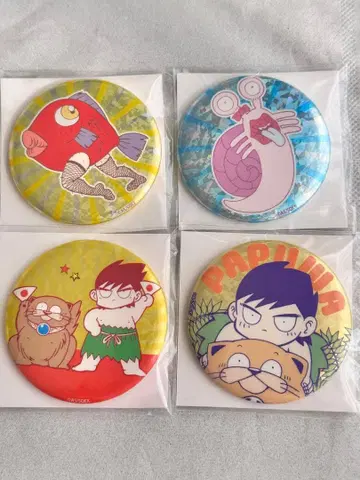 남국소년 파푸와군 가챠메이트 홀로그램 캔뱃지1