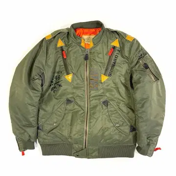 AVIREX 아비렉스 플라이트 자켓 MA-1 카키 2XL