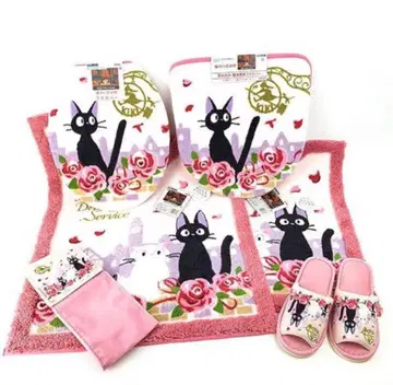 지브리 마녀 배달부 키키 지지 릴리 화장실 매트 세트 새상품