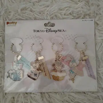 더피와 프렌즈 아크릴 키링 4개 세트