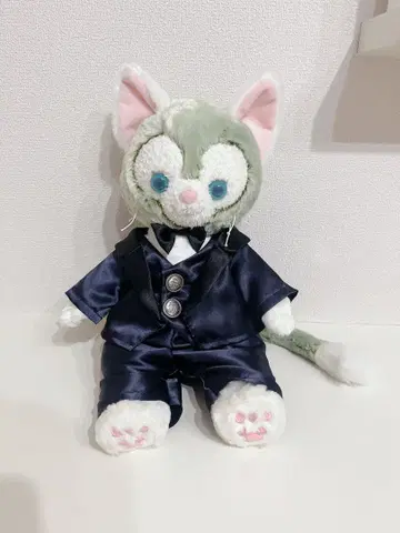 젤라토니 턱시도 네이비 봉제 인형 코스튬 웨딩