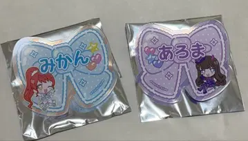 프리파라 캐릭터핀 네임 배지 아로마 미캉