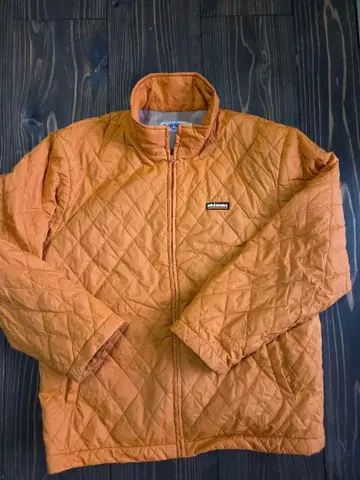 미키 하우스 오렌지 퀼팅 자켓 남성용 M