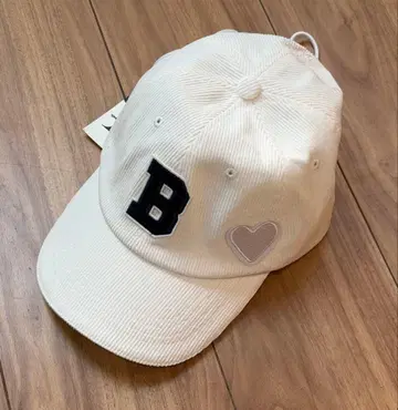봄 최적 미사용 새상품 Bibiy B. CLUB CAP 캡 모자 화이트