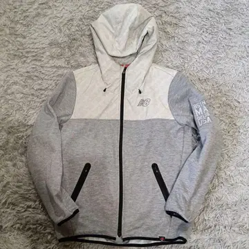 뉴발란스 골프 하이브리드 본디드 풀 집업 후디 발수 방풍