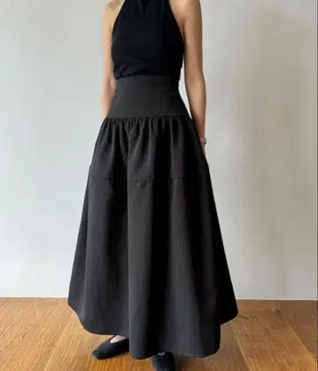CLANE 클라네 GATHERED VOLUME SKIRT 스커트