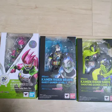 S.H.Figuarts 가면라이더 이그제이드 브레이브 스나이프 3체 세트