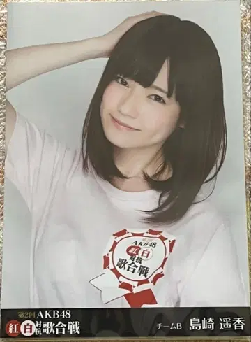 시마자키 하루카 브로마이드 제2회 AKB48 홍백대항가합전 DVD 특전