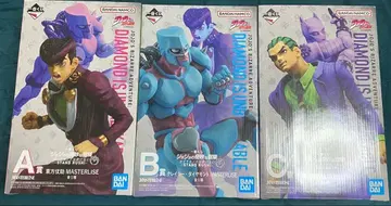 죠죠의 기묘한 모험 제일복권 피규어 세트 A상 B상 C상 세트