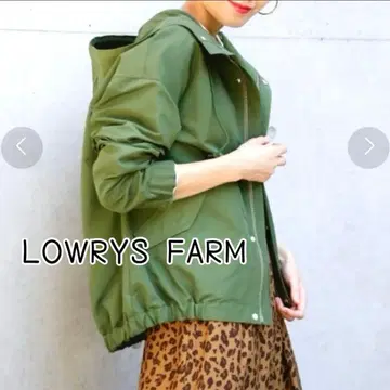 경량 [ 로리즈팜 ] 마운틴 파카 나일론 자켓 카키 그린