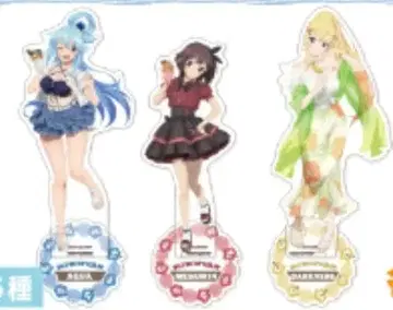 이 멋진 세계에 축복을! 아크릴 스탠드 메구밍 아쿠아 다크니스 3종