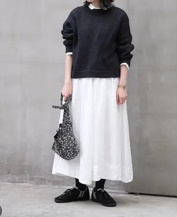 nest Robe flower pattern 에이프런 복조리 네스트로브