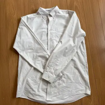 L.L.BEAN 90'S 화이트 버튼 다운 칼라 긴팔 셔츠