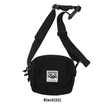 마운트레니어 디자인 숄더백 블랙