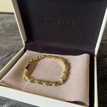 [새상품급] FANCIME 테니스 팔찌 2색 지르코니아 파워스톤