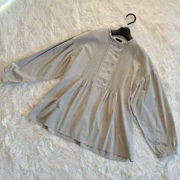 새상품급 올빼미와 흰 꽃다발의 유리(네네) 늑대와 올빼미 블라우스