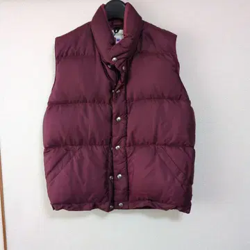Crescent Down Works 버건디 다운 베스트 S