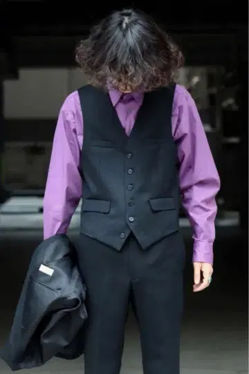 새상품급 LITTLEBIG 베스트 블랙 비즈니스 사이즈 L