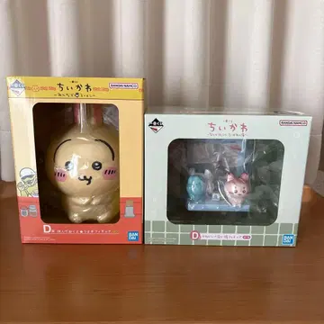 치이카와 토끼 피규어 제일복권 2개 세트