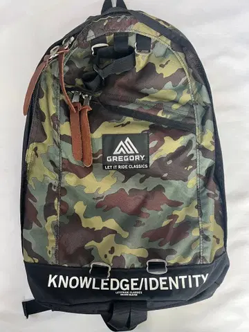 새상품급 GREGORY x 나노 유니버스 콜라보 데이팩 26L 카모플라주