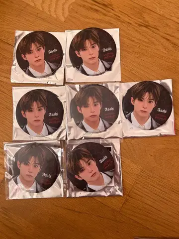 TREASURE 아사히 캔뱃지 pulse on 7개 세트