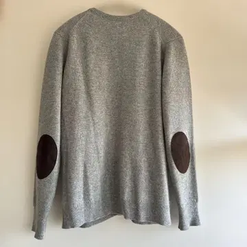 윌리엄 로키 엘보 패치 가디건 그레이 스코틀랜드제