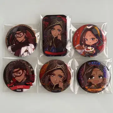 트위스테 자밀 바이퍼 캔뱃지 6개 세트 묶음 판매