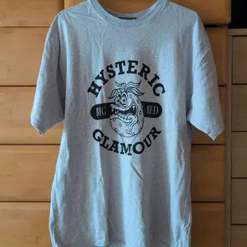 HYSTERIC GLAMOUR 그레이 T셔츠 L사이즈