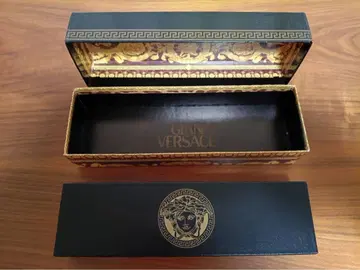 빈 박스 베르사체 시계 빈 상자 외부 박스 블랙 시계 케이스