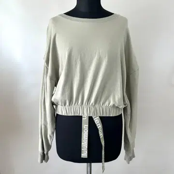 새상품급 lululemon 룰루레몬 풀오버 트레이닝복 그린 4