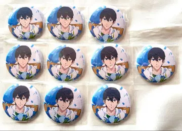 Free! 나나세 하루카 벌스데이 이벤트 캔뱃지 나나세 하루카