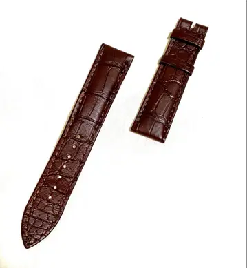 브레게 정품 악어 가죽 벨트 브라운 미사용품