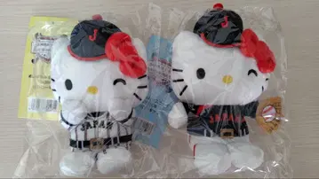 2026 사무라이 재팬 키티 봉제 인형 마스코트