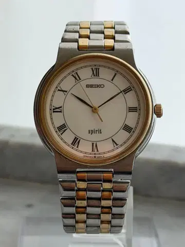 [ 배터리 교체 완료 ] SEIKO spirit 세이코 스피릿 콤비