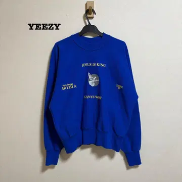 레어 YEEZY 맨투맨 Kanye West Jesus Is King