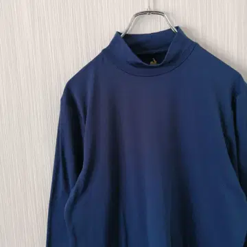 르꼬끄 스포르티브 이너 언더셔츠 하이넥 블루