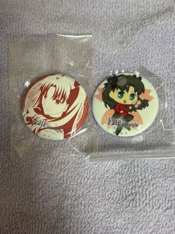 Fate HF ufotable cafe 캔뱃지 토오사카 린