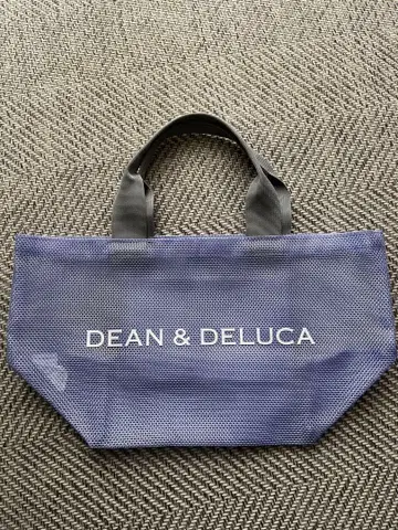 DEAN & DELUCA 메쉬 토트백 퍼플 라일락 S 사이즈