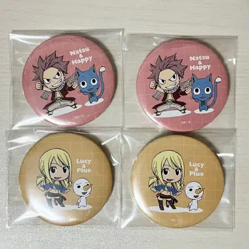 페어리 테일 캔뱃지 나츠 해피 루시 플루