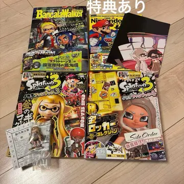 스플래툰 3 팬북 반카라 워커 닌드리 묶음 판매