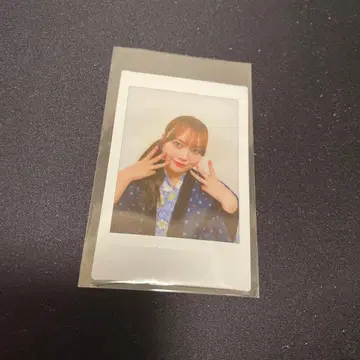 하즈키 유이나 촬영 폴라로이드 한텐 토크포트