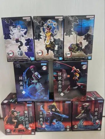 귀멸의 칼날 피규어 세트