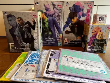 죠죠의 기묘한 모험 제일복권 피규어 A상 C상 E상 F상 K상 세트