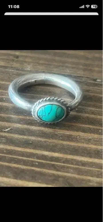 퍼스트 애로우즈 터콰이즈 반지