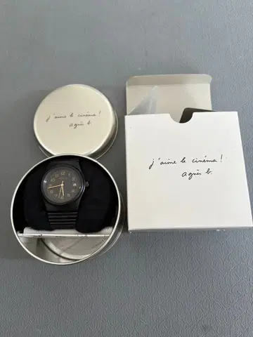 아그네스 베 agnes b. 시계 세이코 5000개 한정판